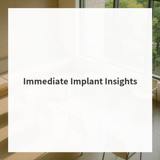 Immediate Implant Insights