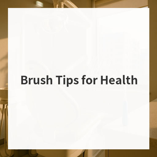 Brush Tips for Health